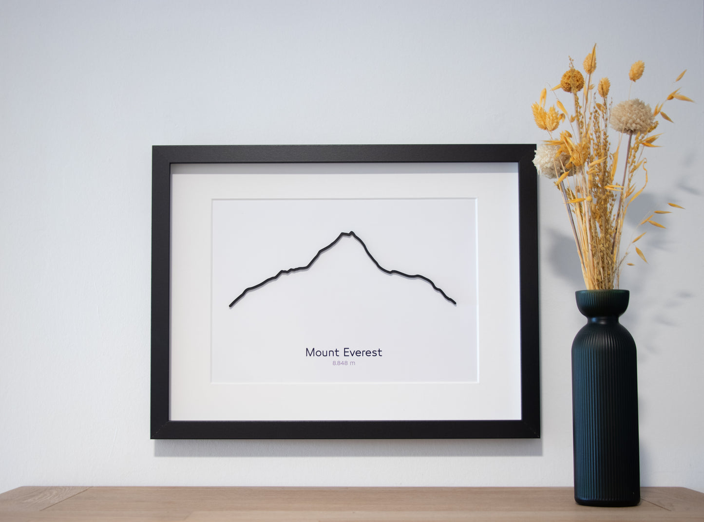 Silhouette Mount Everest